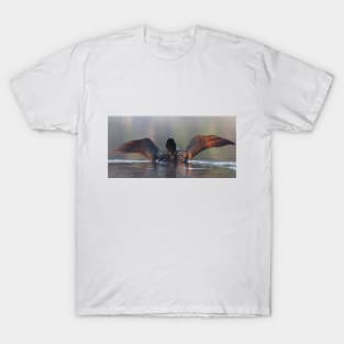 Common Loon welcomes the morning T-Shirt